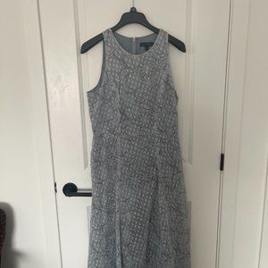 Blue Sleeveless Banana Republic Dress